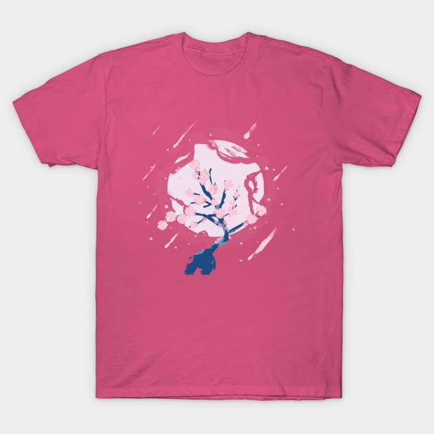 Azalea Falling Sky T-Shirt by PixelSamuel